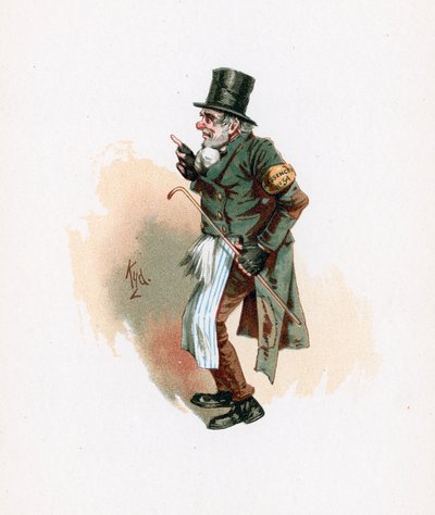 Trotty Veck, illustration från 