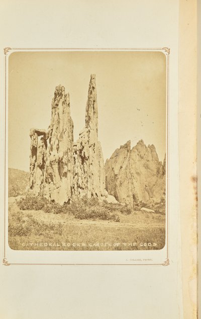 Cathedral Rocks, Gudarnas trädgård av Joseph Collier