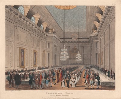 Freemasons Hall, Great Queen Street av Joseph Constantine Stadler