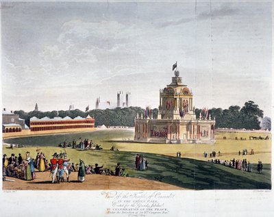 Green Park, Westminster, London, 1814 av Joseph Constantine Stadler