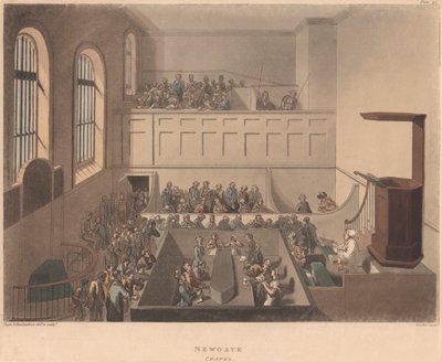 Newgate kapell av Joseph Constantine Stadler