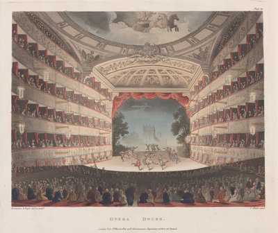 Operahuset, 1 mars 1809., 1 mars 1809. av Joseph Constantine Stadler