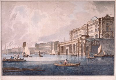 Somerset House, London, 1791 av Joseph Constantine Stadler