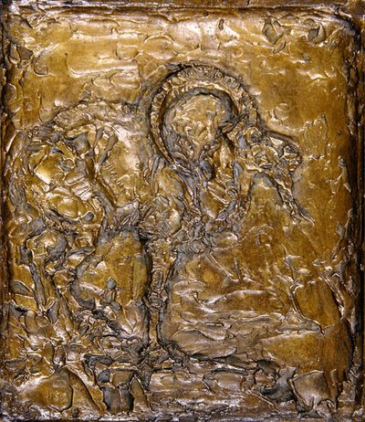 Camel and Ibex Plaques (brons) (se även 351309) av Joseph Crawhall