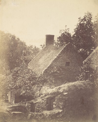 Stuga på Jersey, 1855. av Joseph Cundall