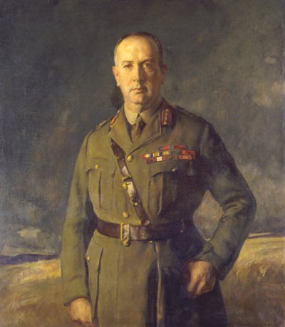 Sir General Arthur William Currie, 1920. av Joseph De Camp