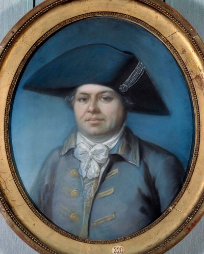 Porträtt av Georges Cadoudal (1771-1804) Han är en av de mest kända Chouanerna. Målning av Joseph Ducreux (1735-1802). 1700-talet. Orleans, Museum of Fine Arts av Joseph Ducreux