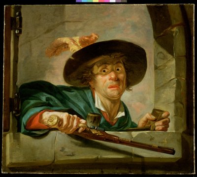 Den svartsjuke mannen av Joseph Ducreux