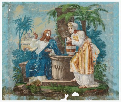 Kristus och Samariens kvinna av Joseph Dufour et Cie.