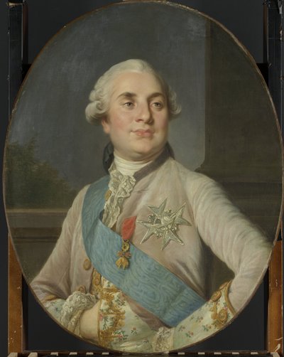 Porträtt av Ludvig XVI, kung av Frankrike Ludvig XVI (1754-1793), kung av Frankrike av Joseph Duplessis (workshop of)