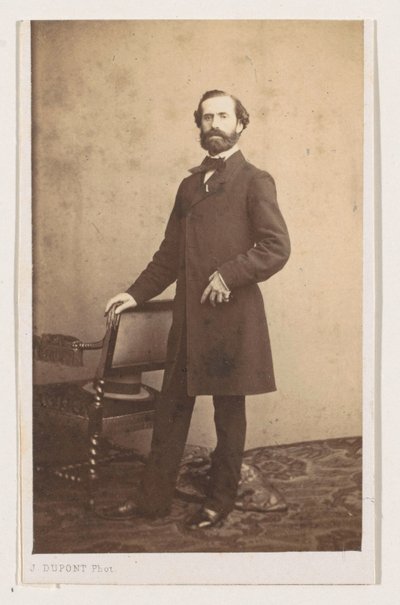 Hellängdsporträtt av målaren Joseph Bellemans L