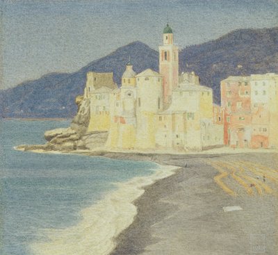 Camogli, 1926 (wc på papper) av Joseph Edward Southall