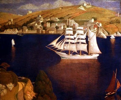 Fowey mynning, Cornwall av Joseph Edward Southall