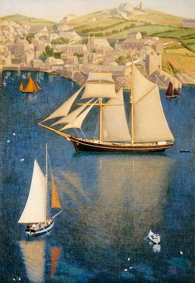 Skonaren av Joseph Edward Southall
