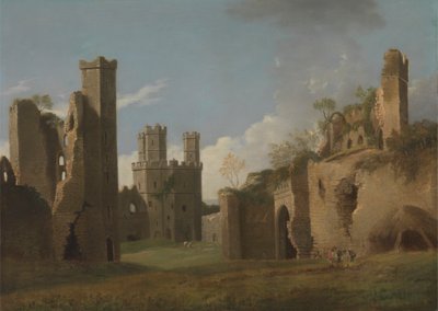 Caernarvon slott av Joseph Farington