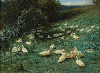In the Warm of Summer Days (olja på duk) av Joseph Farquharson