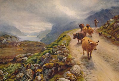 Loch Maree, 1912. av Joseph Farquharson
