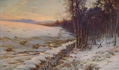 The Edge of the Wood, 1911. av Joseph Farquharson