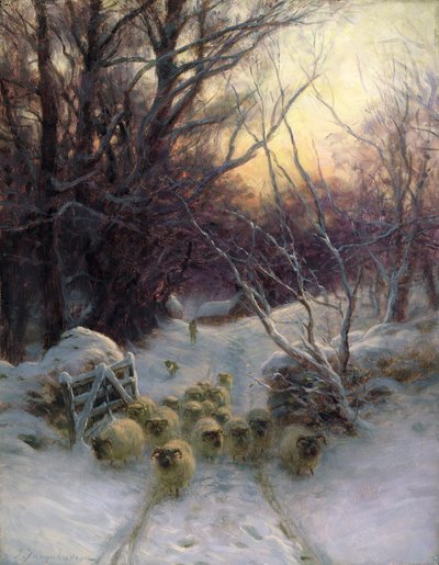 Solen hade stängt vinterdagen av Joseph Farquharson