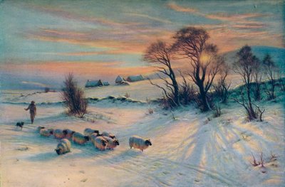 The Winters Glow, 1800-talet, 1913 av Joseph Farquharson