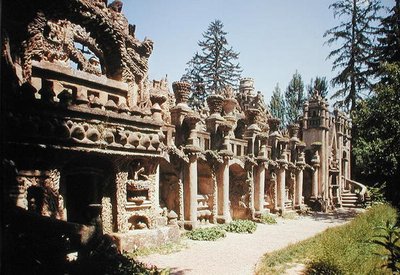 Le Palais Ideal, byggt 1879-1912 av Joseph Ferdinand Cheval