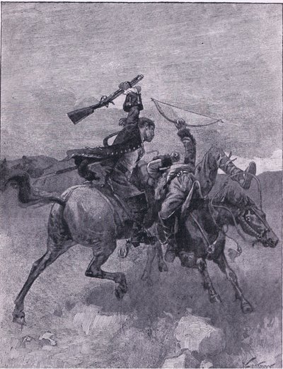 Slår en av dem av hästen (litho) av Joseph Finnemore