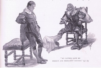 Min far gav mig seriöst råd (litho) av Joseph Finnemore