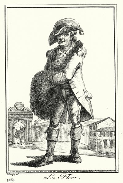 Blomman (gravyr) av Joseph Franz von (after) Goez