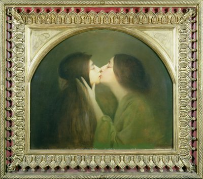 Kyssen, 1900 av Joseph Granie
