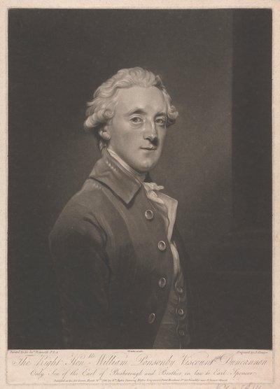 Frederick Ponsonby, Viscount Duncannon, 3:e Earl of Bessborough av Joseph Grozer