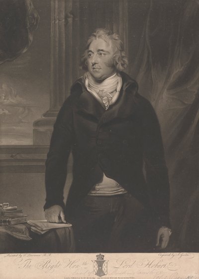 Lord Robert Hobart, 4:e earl av Buckinghamshire av Joseph Grozer