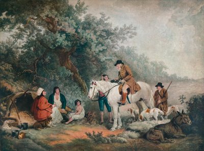 Morgon eller den välvillige idrottsmannen, 1795, 1919 av Joseph Grozer