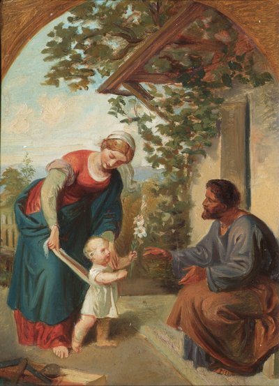helig familj av Joseph Hasslwander