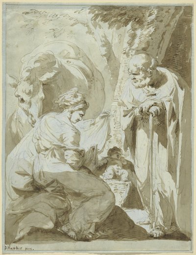 helig familj av Joseph Hauber