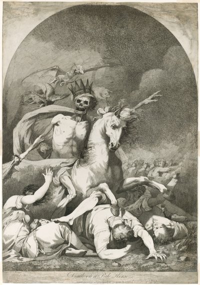 Döden på en blek häst av Joseph Haynes