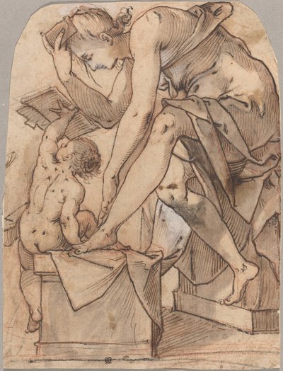 Venus toalett av Joseph Heintz the Elder