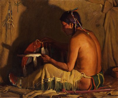 Eldsljus av Joseph Henry Sharp