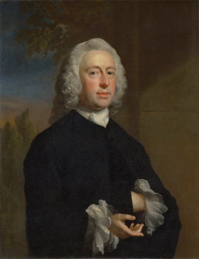 En okänd man i svart av Joseph Highmore