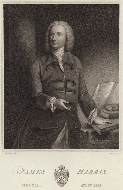 Porträtt av James Harris (1709-80) av Joseph Highmore