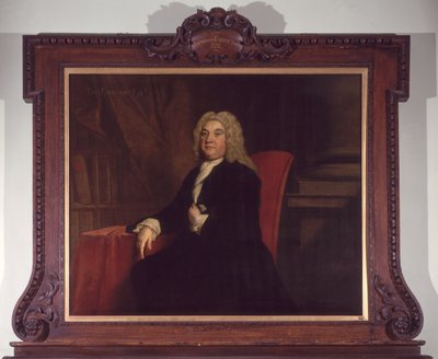 Porträtt av Thomas Emerson (d.1745), en guvernör på Foundling Hospital, 1731 av Joseph Highmore
