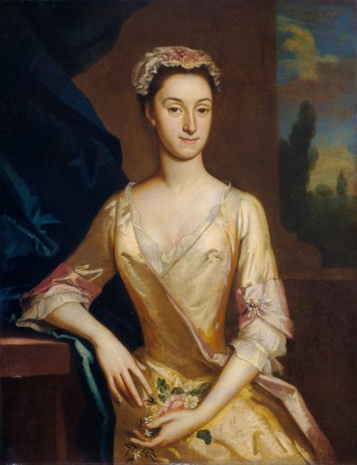 Porträtt av en dam av Joseph Highmore