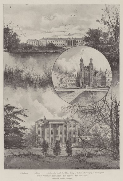 Lord Roberts utbildning, hans skola och högskolor av Joseph Holland Tringham