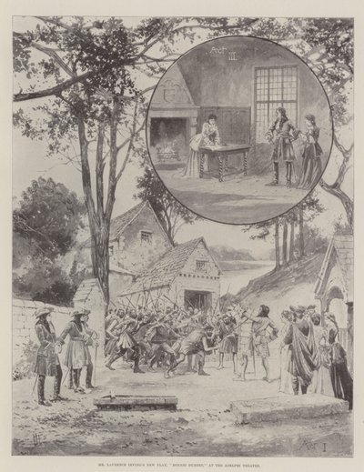 Mr Laurence Irvings nya pjäs, Bonnie Dundee, på Adelphi Theatre av Joseph Holland Tringham