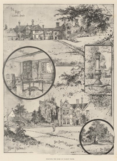 Selborne, Gilbert Whites hem av Joseph Holland Tringham