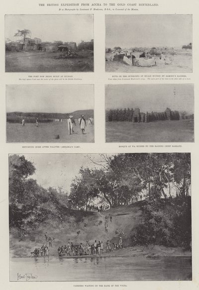 Den brittiska expeditionen från Accra till Gold Coast Inland av Joseph Holland Tringham