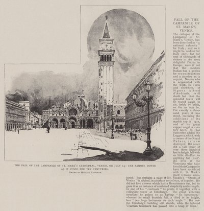 Fallet av Campanile of St Mark