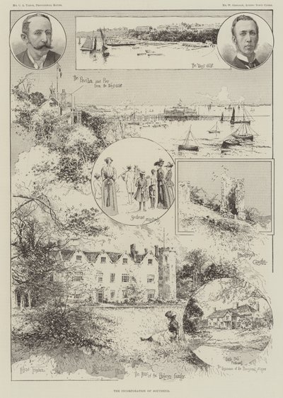 Inkorporeringen av Southend av Joseph Holland Tringham