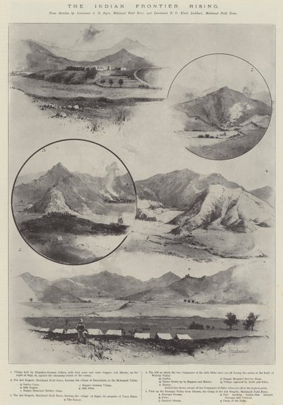 Indian Frontier Rising av Joseph Holland Tringham