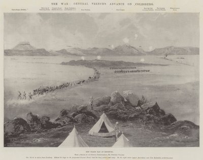 Kriget, general Frenchs framryckning mot Colesberg av Joseph Holland Tringham