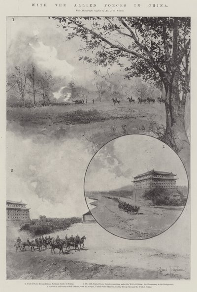 Med de allierade styrkorna i Kina av Joseph Holland Tringham